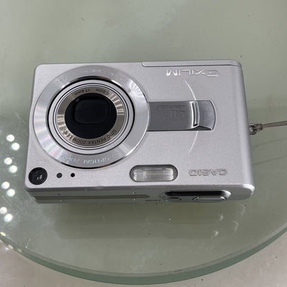 Casio Digital Camera Exilim EX-Z55 5.0MP Silver Tested #7155