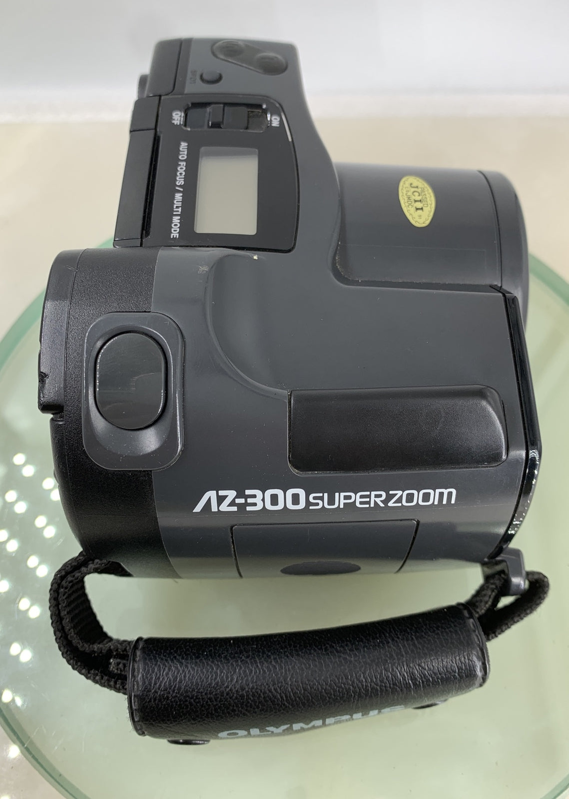 Olympus AZ-300 Superzoom 35mm Film Camera - GREY GOD CONDITION - TESTED - 9917
