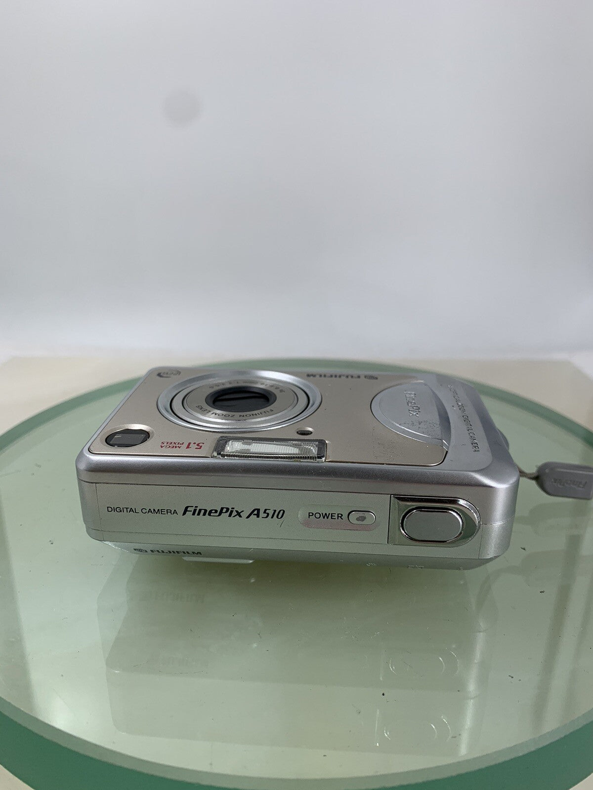Fujifilm Digital Camera FinePix A510 5.1MP SILVER NOCARD NO CHARGER TESTED - 2795