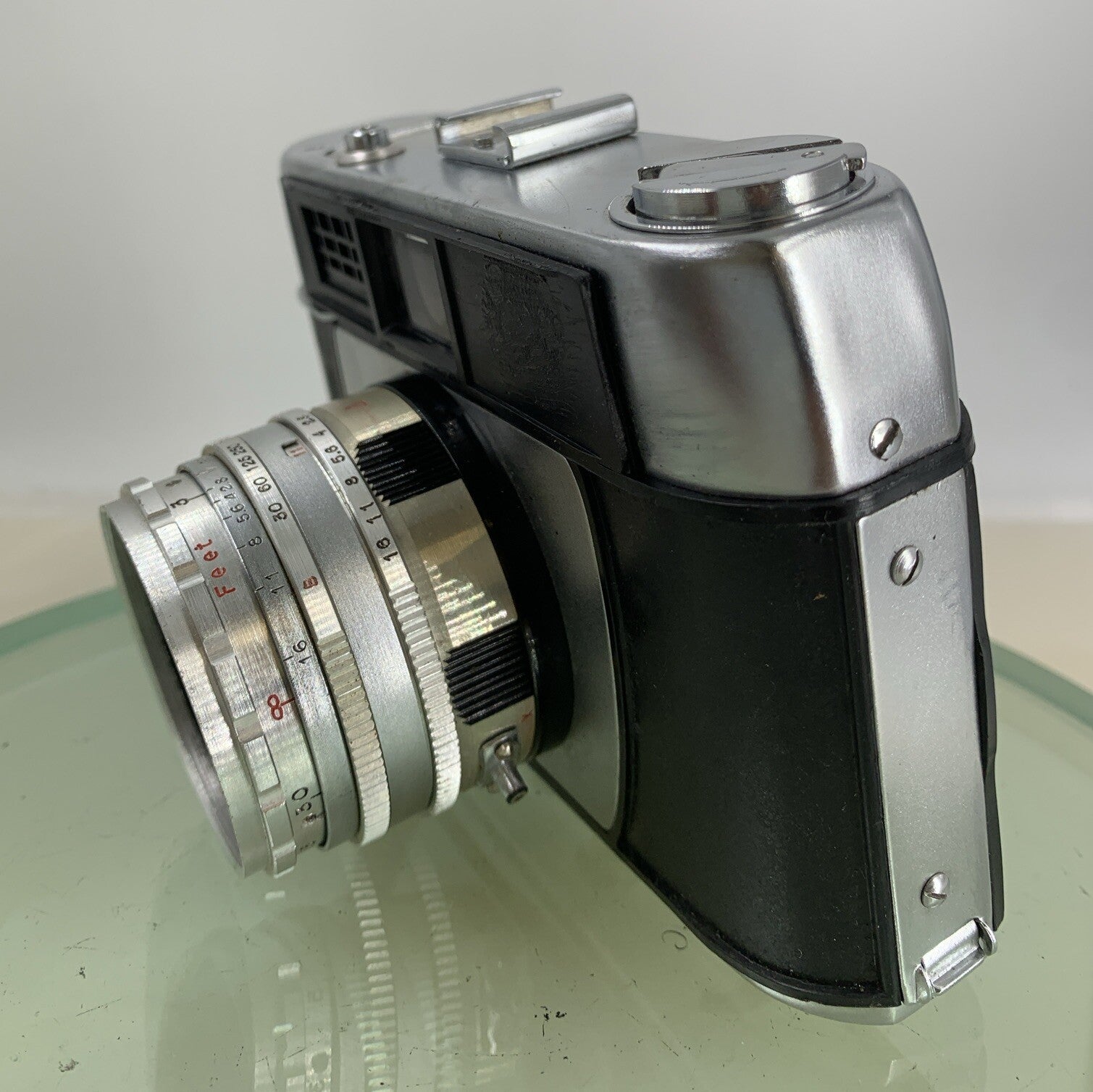 Halina 3000 45MM VINTAGE POINT AND SHOOT Film Camera SILVER&BLACK TESTED - 6331