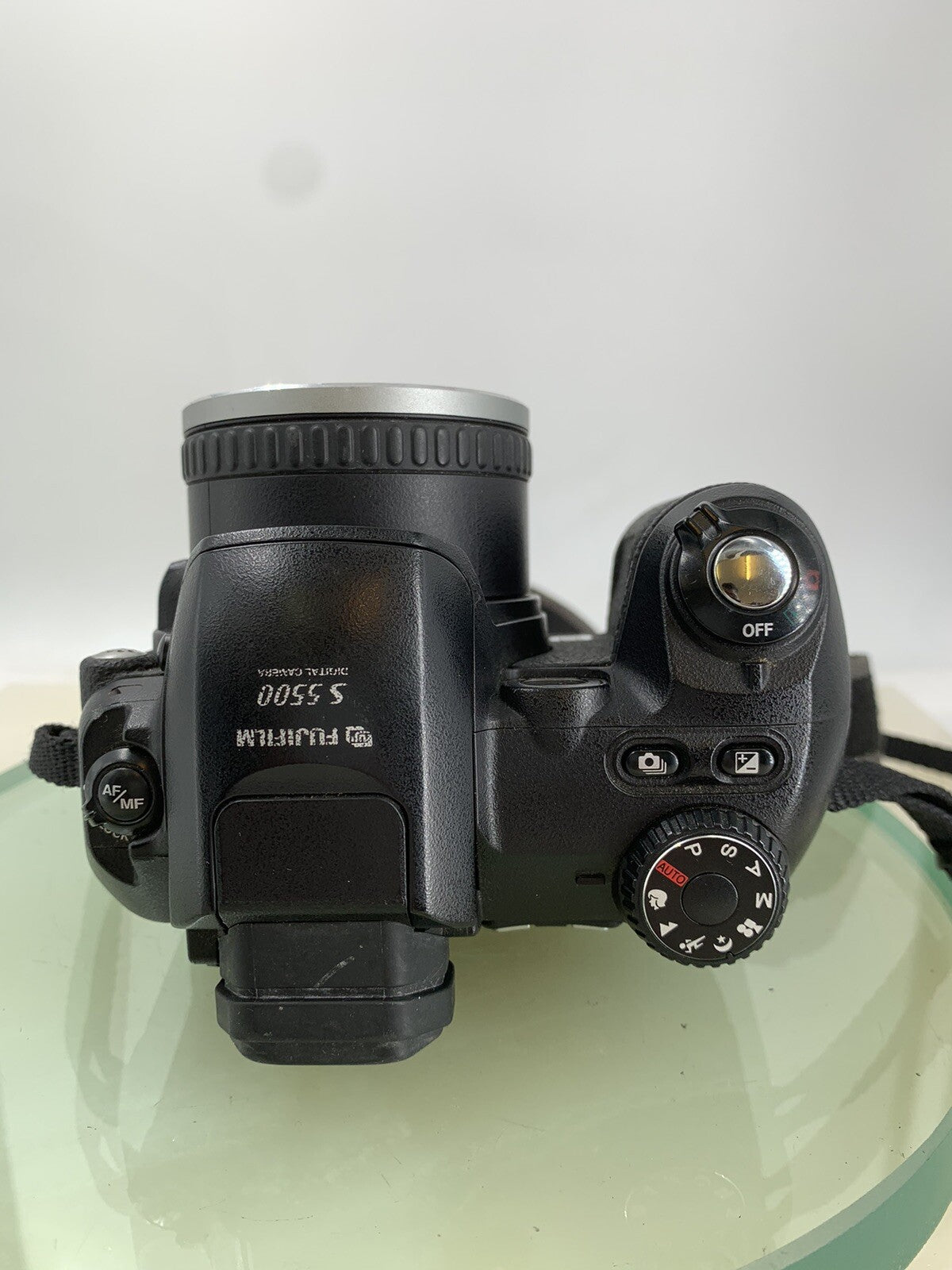 Fujifilm FinePix S5500 COMPACT DIGITAL CAMERA BLACK + 4.0 MP + WIRE TESTED - 8395