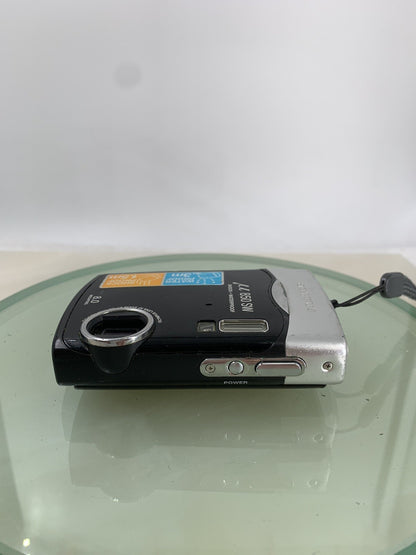OLYMPUS U 850 SW DIGITAL CAMERA 8.0 MP BLACK + COVER + CHARGER TESTED - 4856
