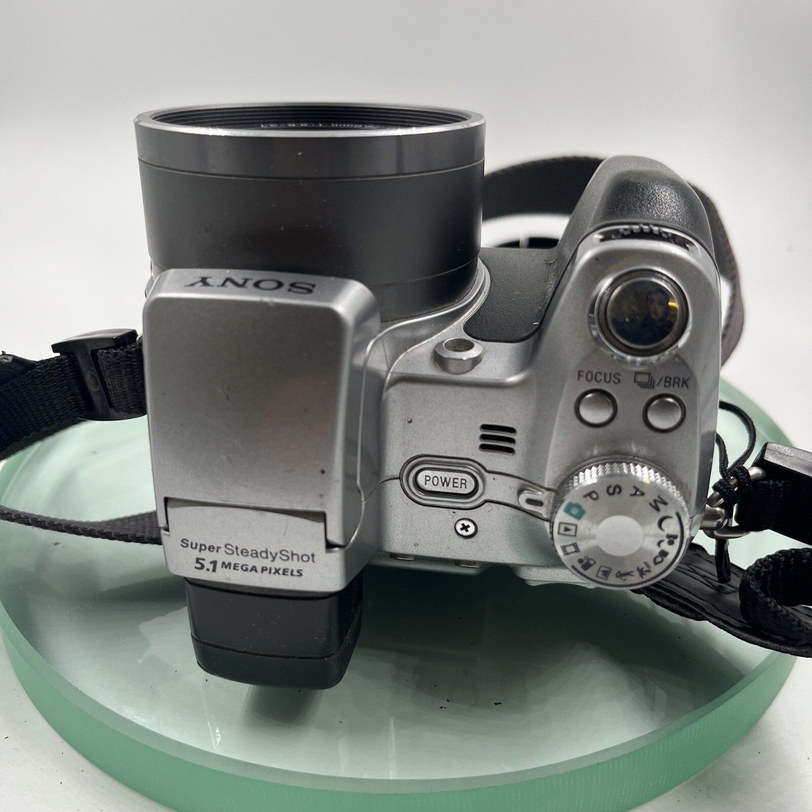 SONY CYBER SHOT DSC-H1 SUPER STEADY SHOT 12X OPTICAL ZOOM 5.1 MP#TEDTED#VGC#8774