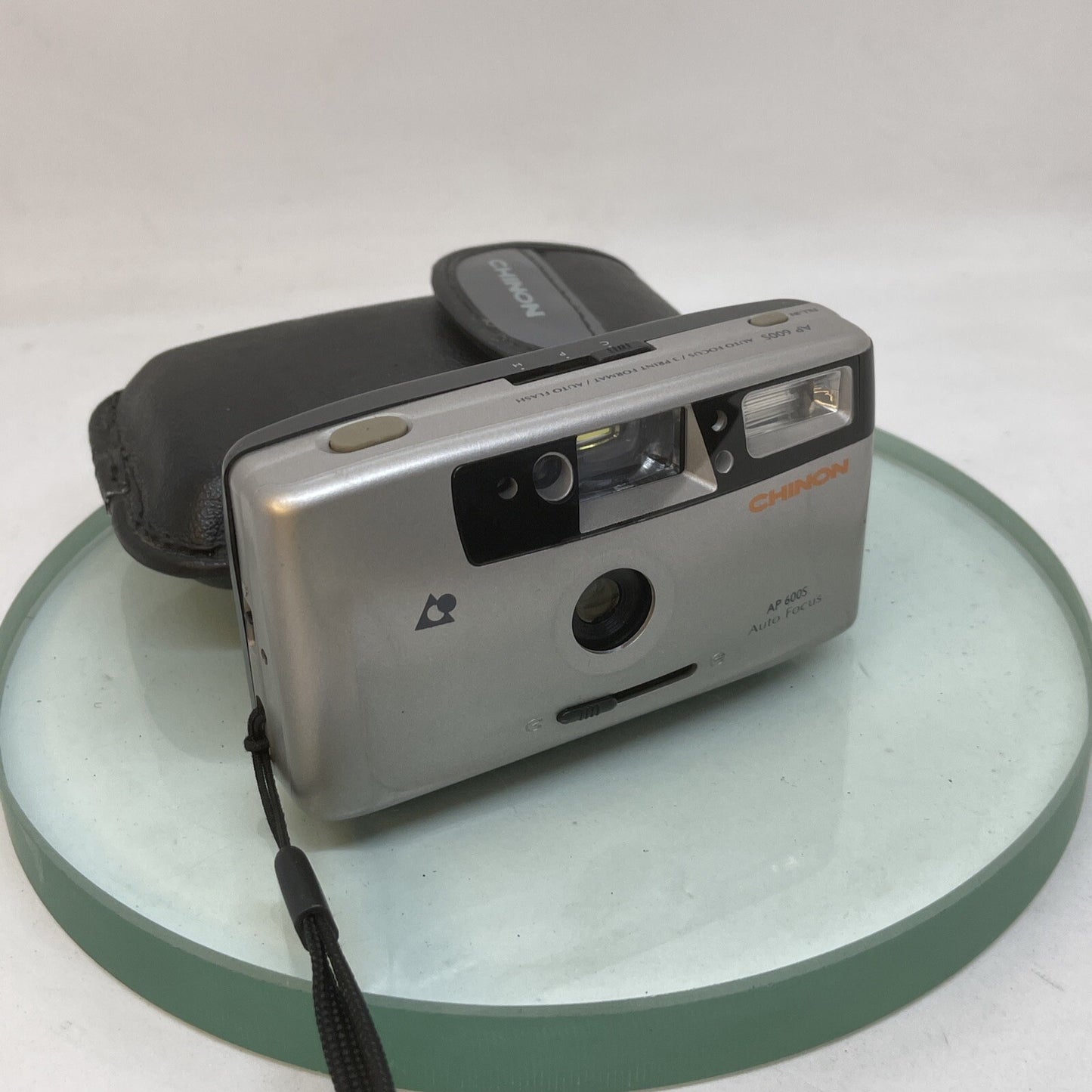 Chinon 35mm Compact Camera AP 600S AF Case Great Condition APS FILM#4880