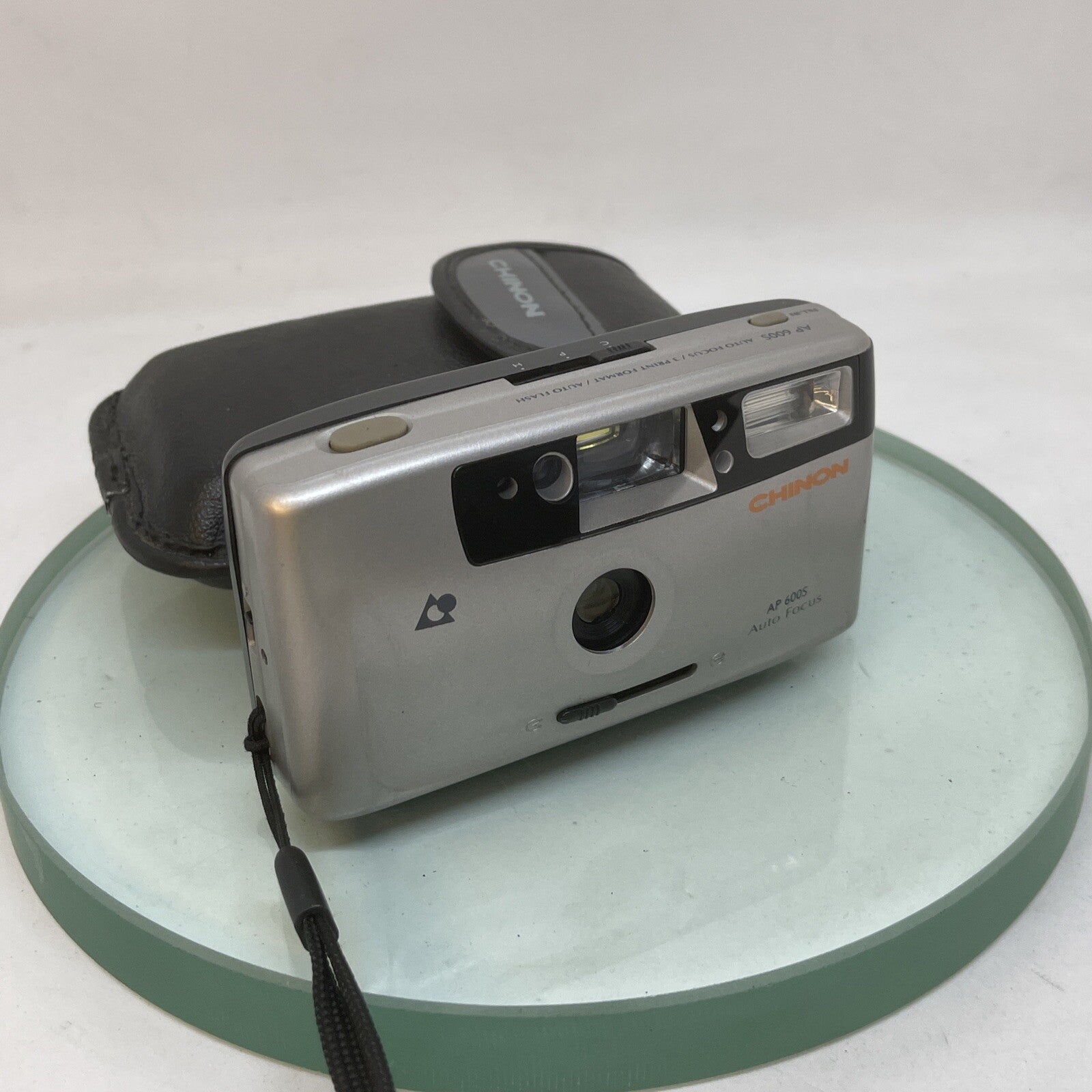 Chinon 35mm Compact Camera AP 600S AF Case Great Condition APS FILM#4880