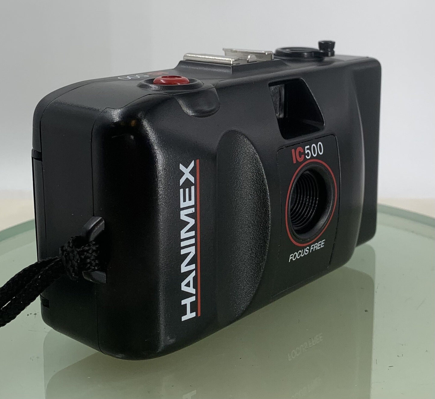 Hanimex IC 500 35mm Compact Film Camera Black Focus Free EXCELLENT TESTED - 8881