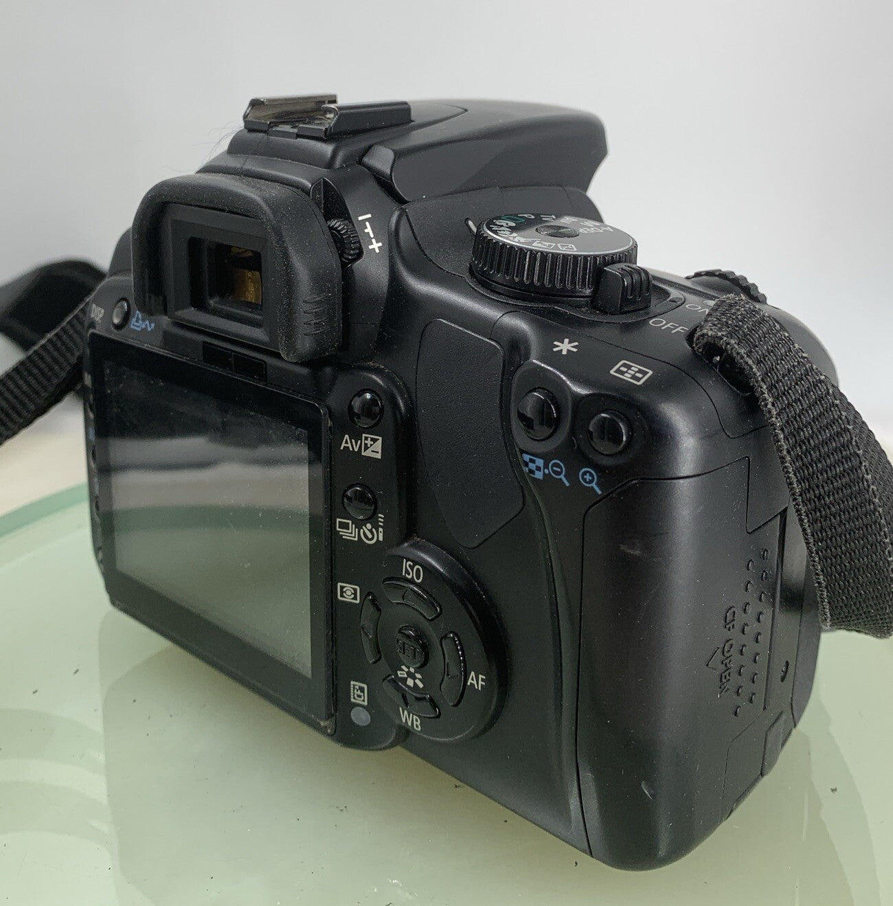 CANON EOS 400D DIGITAL SLR CAMERA BODY BLACK WITH CHARGER 4GB CARD TESTED - 1526