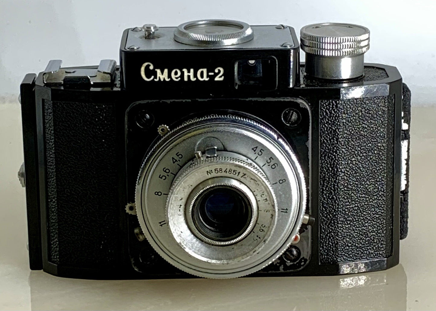 Rare Vintage Cmena-2 LOMO 35mm Film Camera + Black + Case + Tested - 5511