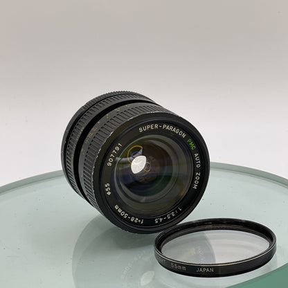 Super-Paragon PMC 28-50mm F3.5-4.5 Manual Focus Zoom Lens Pentax K Fit   4120