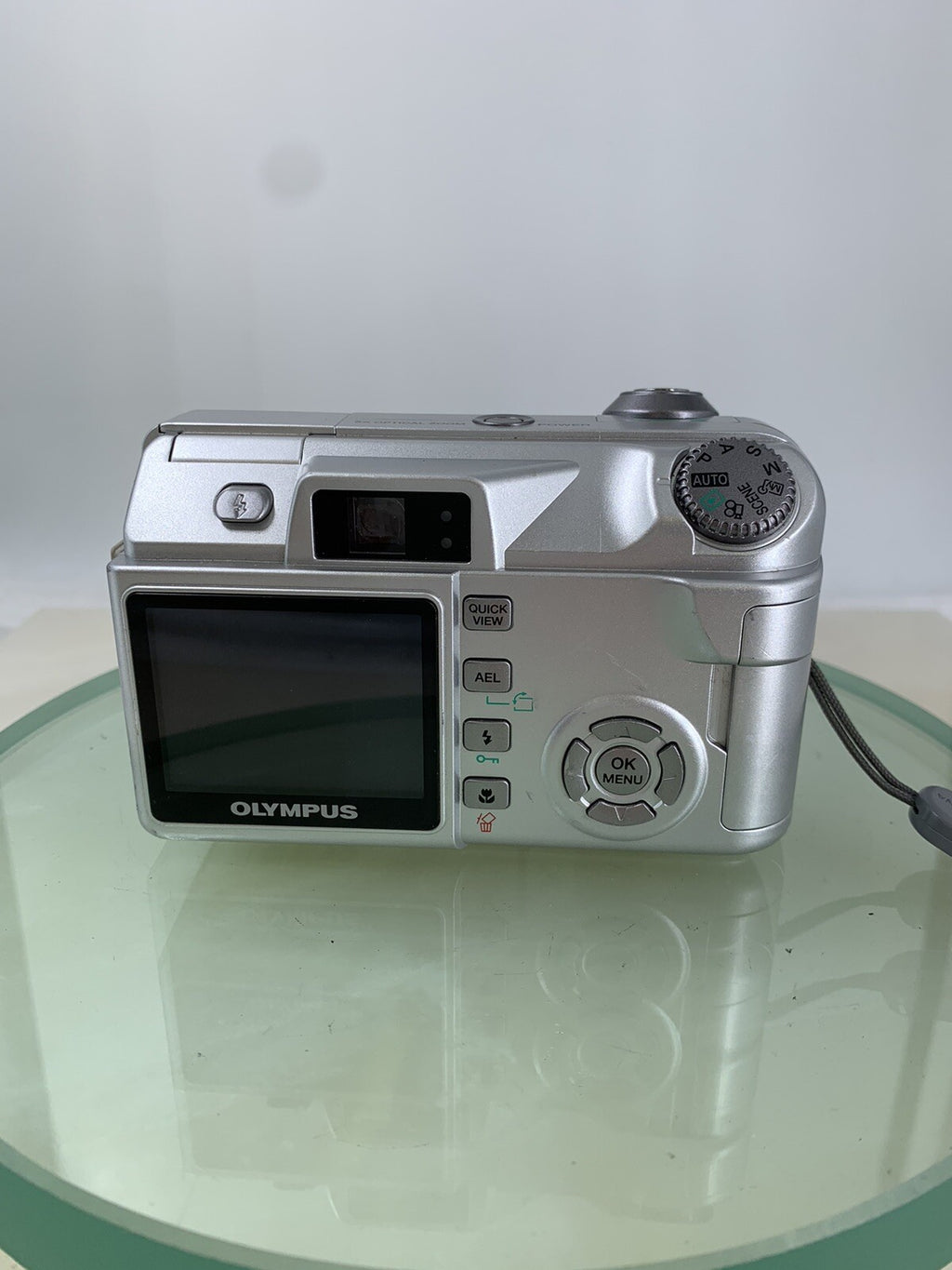 Olympus COMPACT Digital Camera C-5500 ZOOM 5.1MP SILVER 6X ZOOM TESTED - 9153