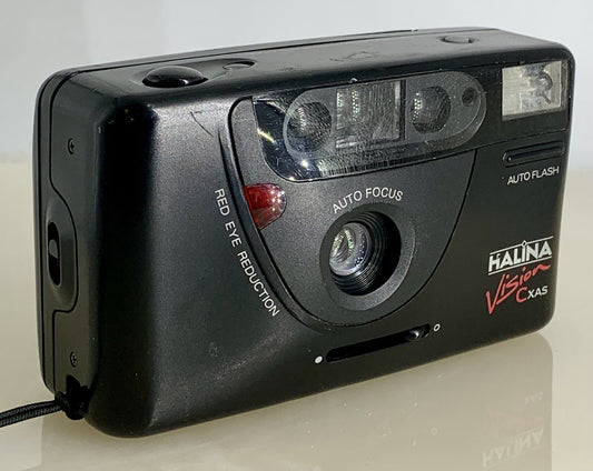 Vintage Halina Vision Cxas Point & Shoot 35mm Film Camera + TESTED - 500