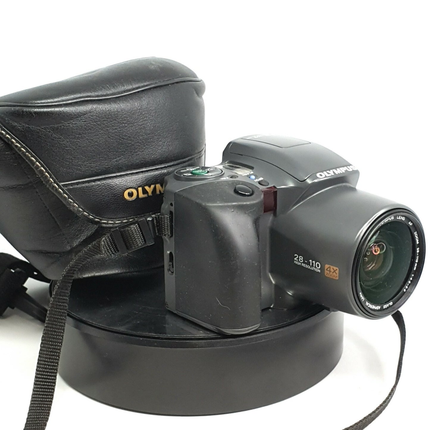 OLYMPUS IS-100 35MM FILM BRIDGE CAMERA~28-110MM - Cased/Great Condition #9070