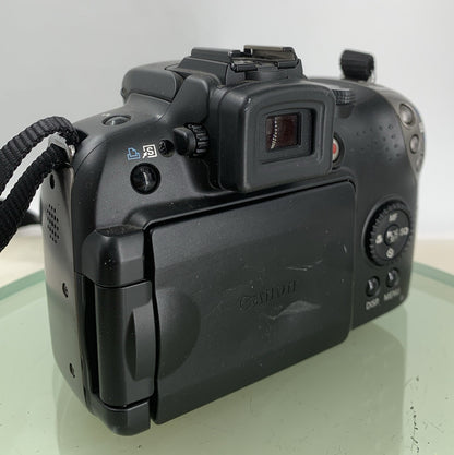 Canon Power Shot SX20 IS Digital COMPACT CAMERA 12.1 BLACK WITH BAG TESTED - 4504