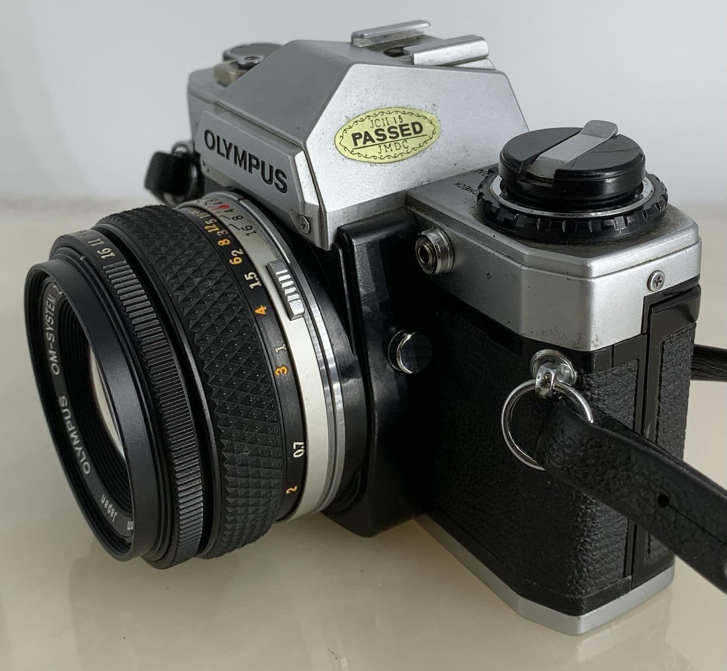 SERVICED Olympus OM10 35mm Film SLR Manual Camera + Olympus 50mm f/1:1.8 MC #1276