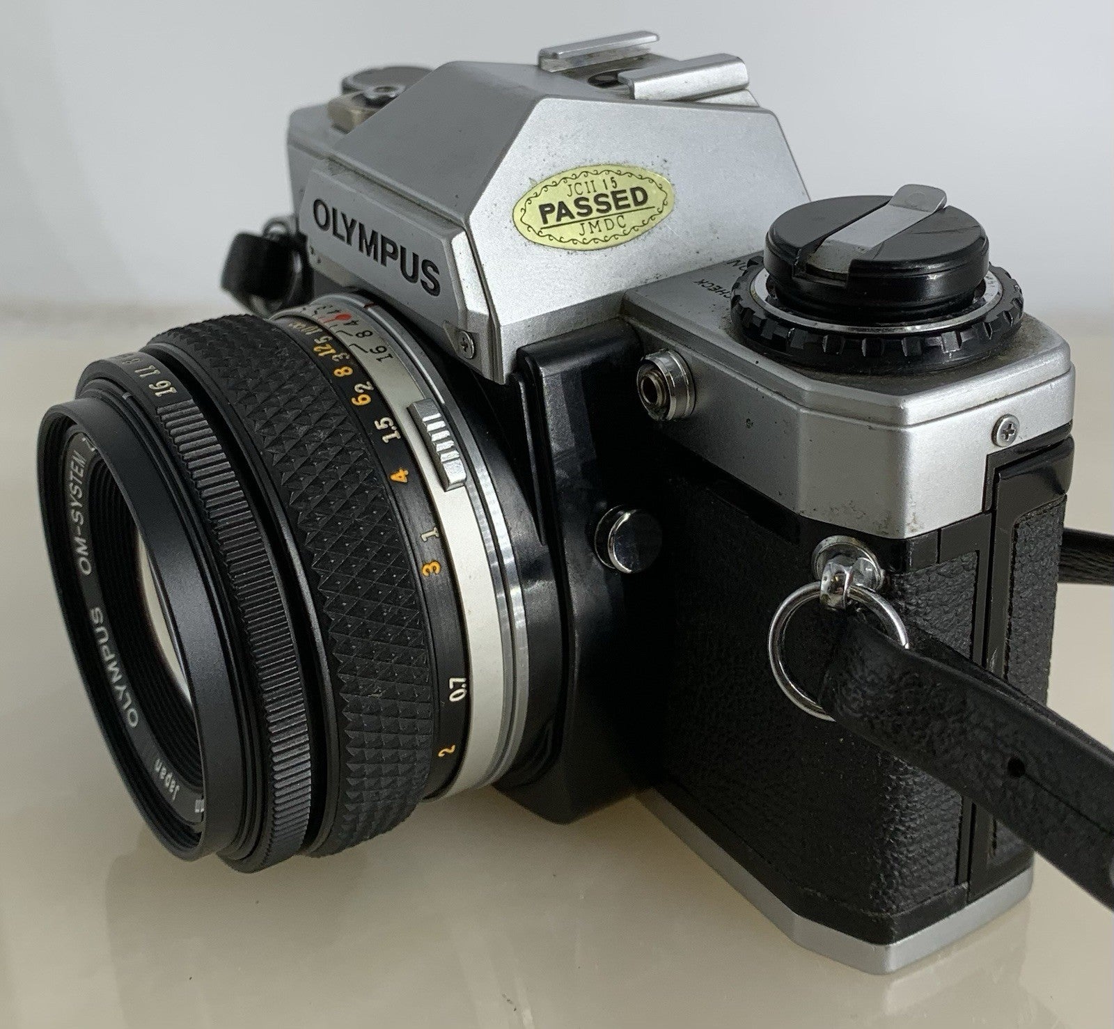 SERVICED Olympus OM10 35mm Film SLR Manual Camera + Olympus 50mm f/1:1.8 MC #1276