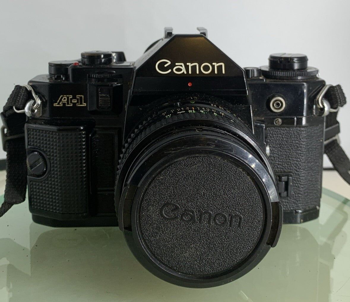 BEAUTIFUL Canon A-1 35mm SLR Camera Body+ FD 50mm f/1.8 FULLY WORKING #2801