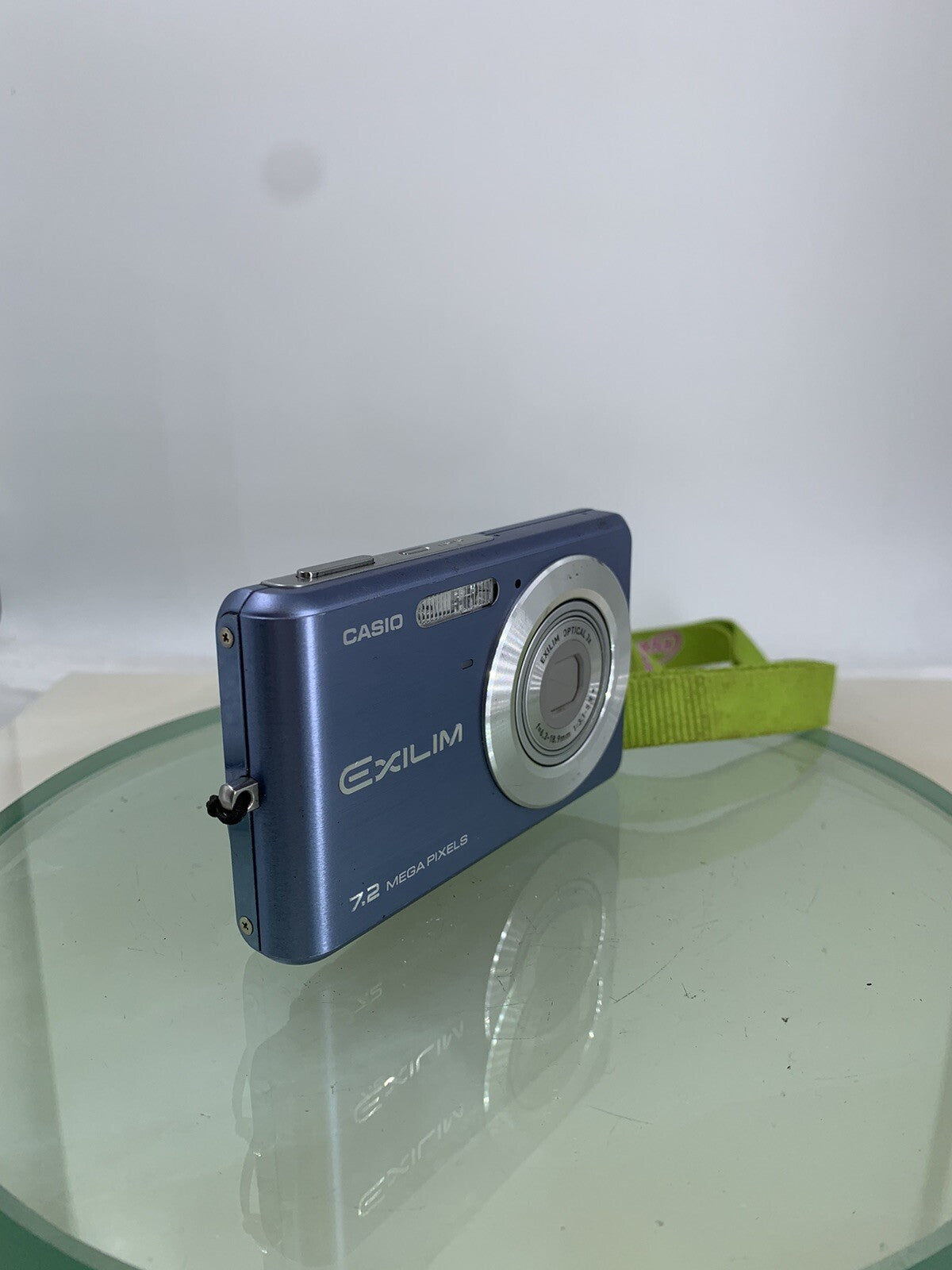 Casio EXILIM EX-Z77 COMPACT DIGITAL CAMERA PURPLE +CHARGER  NO CARD TESTED - 8042