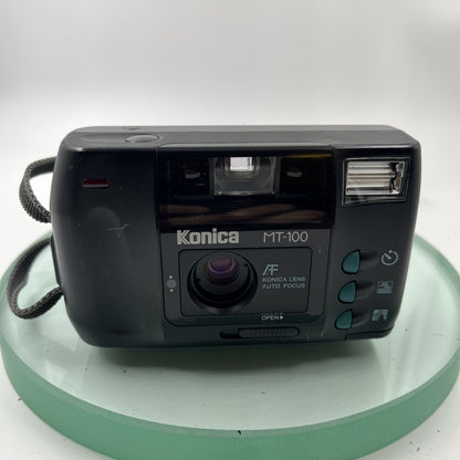 Konica MT-100 Point & Shoot 35mm Film Camera  - VGC - TESTED # 4411