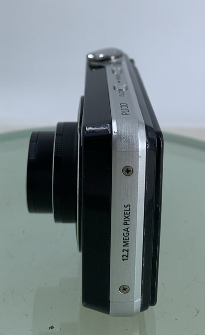 Samsung Digital Camera PL100 12.2MP Selfie Screen Black +WIRE+BAG TESTED - 6133