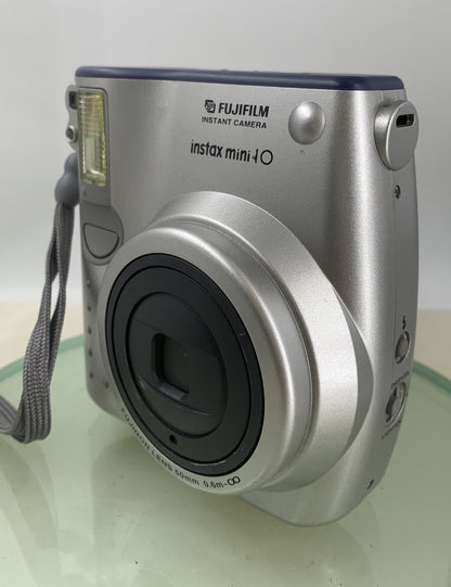 Fujifilm Instax Mini 10 Instant Photo Camera - SILVER - TESTED - 9772