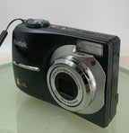 Kodak EASYSHARE C613 6.2MP COMPACT DIGITAL CAMERA BLACK + COVER TESTED - 2582