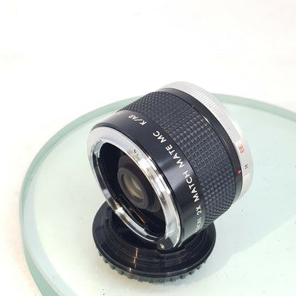 Kiron "match mate" MC 2x teleconverter to fit kONICA MOUNT WITH CASE #5885