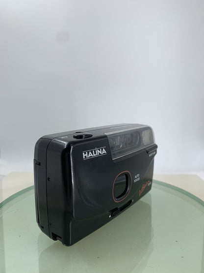 Vintage Halina Vision C XAS BLACK FILM CAMERA POINT & SHOOT TESTED - 4722