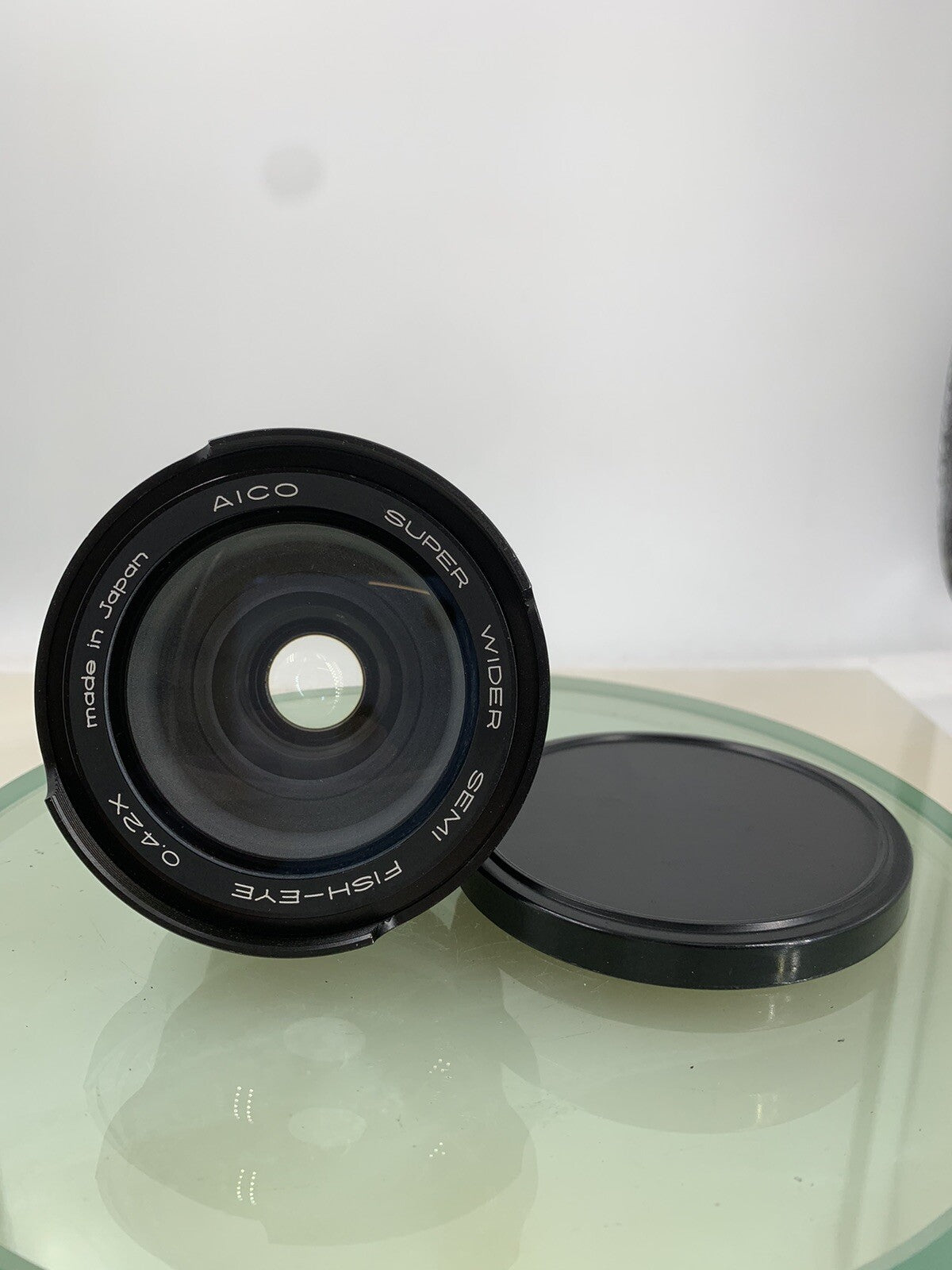 Super Wider Semi - Fish Eye - 0.42X Lens WITH CASE- Made In Japan- TESTED - 4871
