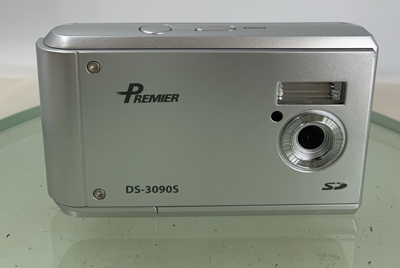 Premier DS-3090S Compact Digital Camera 3.2MP SILVER WITH COVER TESTED - 2331