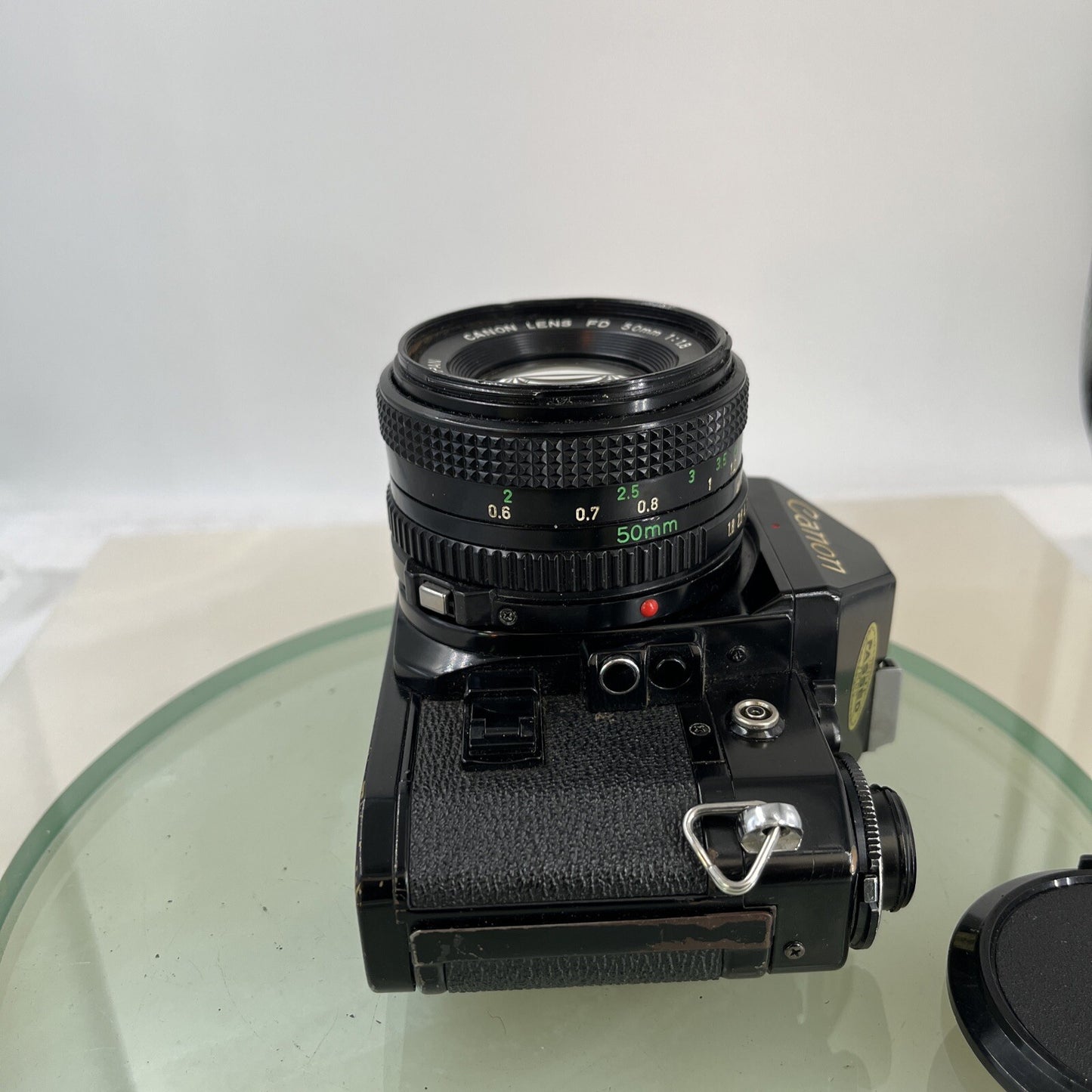 BEAUTIFUL Canon A-1 35mm SLR Camera Body+ FD 50mm f/1.8 FULLY WORKING #74411