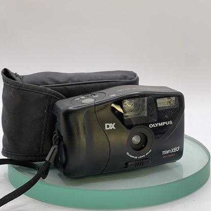 Olympus Trip XB3 Big Finder BLACK 35mm Film Camera **TESTED & FULLY WORKING**4100