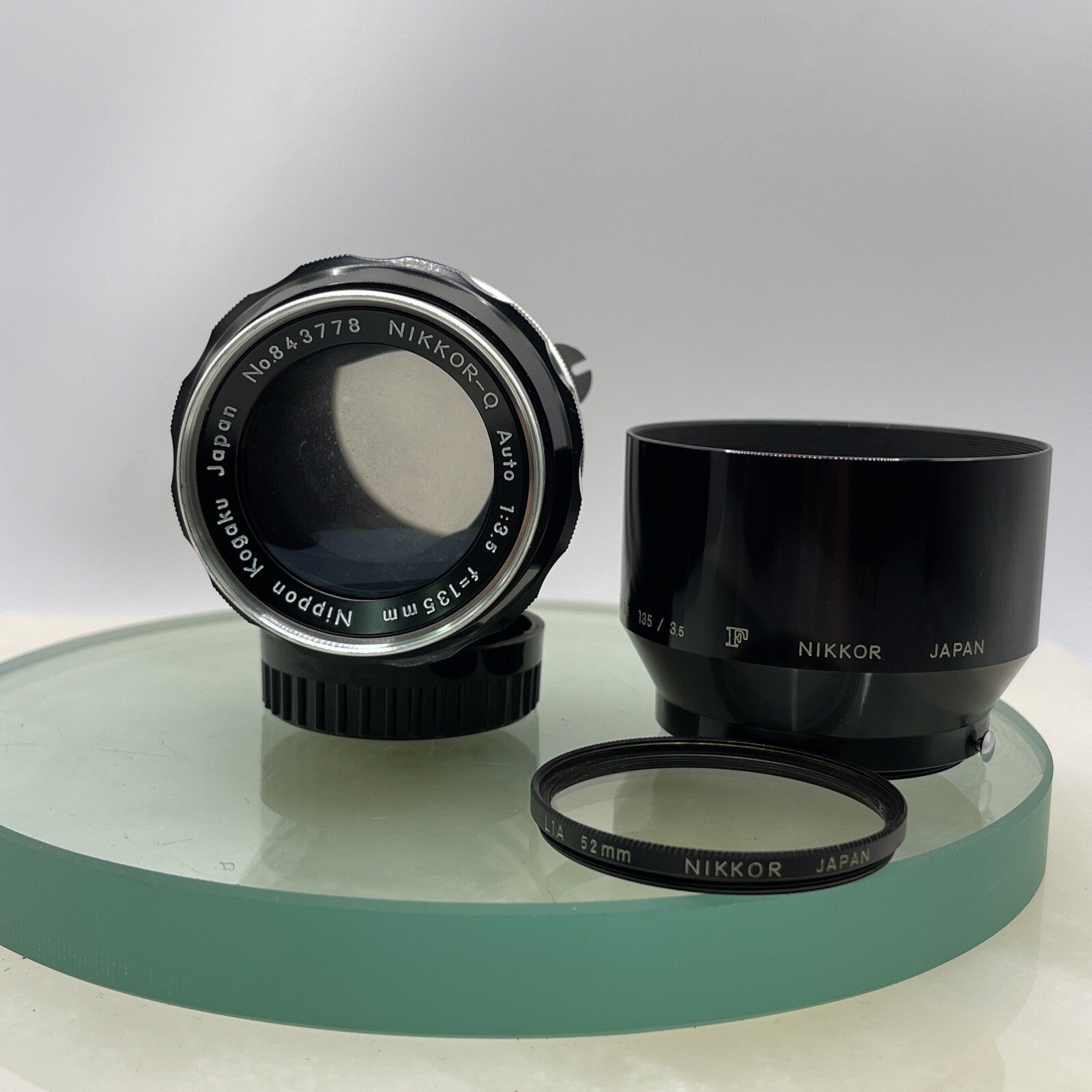 Nikon 135mm F/3.5 NIKKOR-Q Auto Pre-AI Nippon Kogaku Japan Manual Focus Lens 2271
