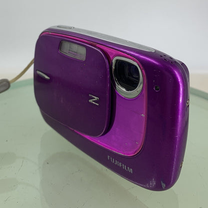 Fujifilm COMPACT DIGITAL CAMERA FinePix Z35 10.0MP Purple NO CARD Tested- 5072
