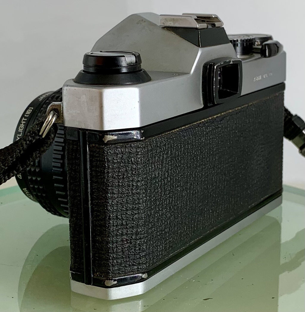 Pentax K1000 35mm SLR Film Camera+SMC Pentax-M 50mm F2 Lens TESTED METER WORK2105
