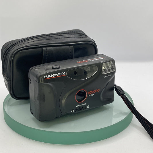 Vintage 90's Hanimex IC2000 Point & Shoot 35mm Lomo Camera, Tested, Cased# 9780