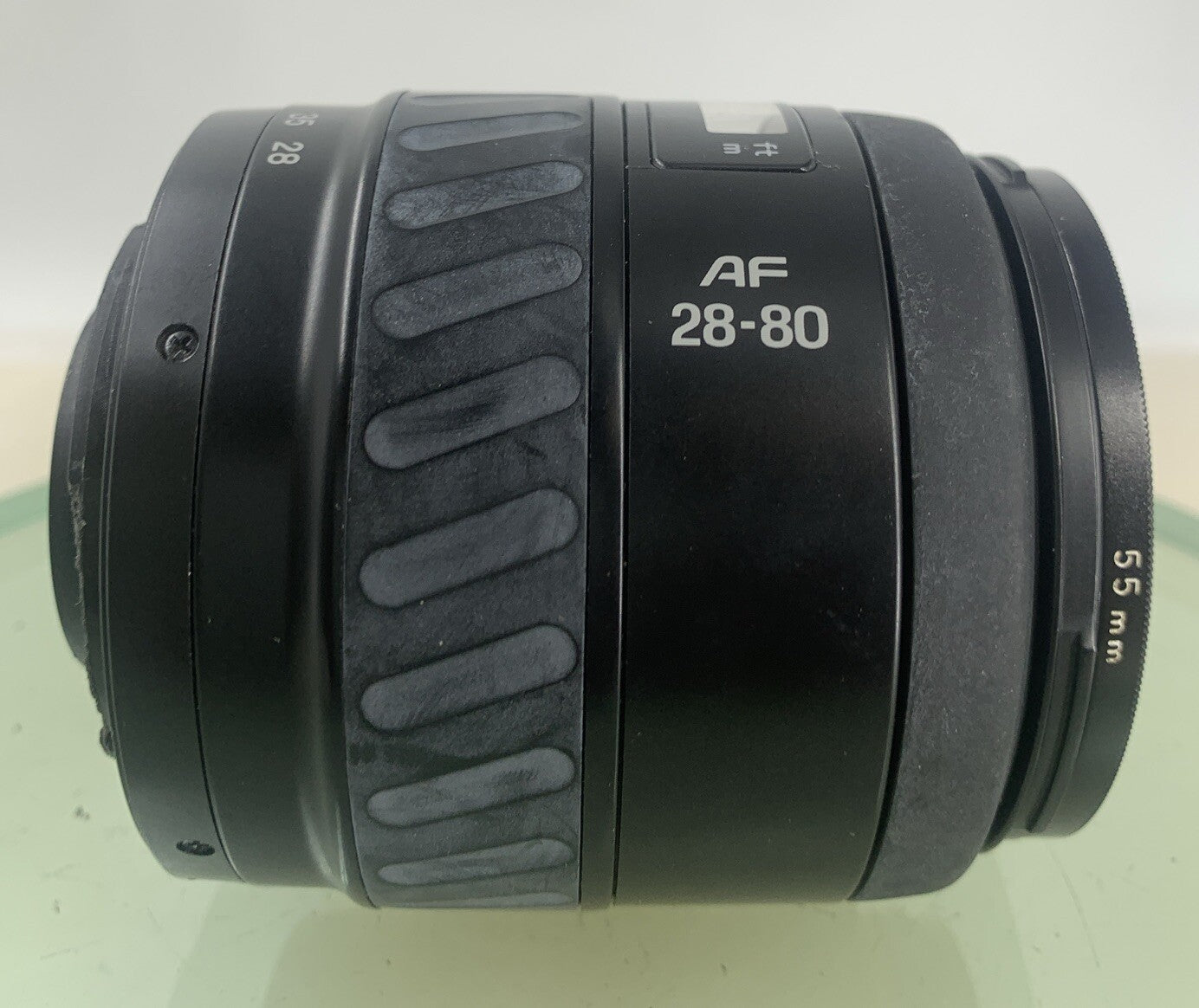 MINOLTA AF Zoom Macro 28-80mm 28 80 mm 5.6 Lens BLACK PERFECTLY TESTED - 7373