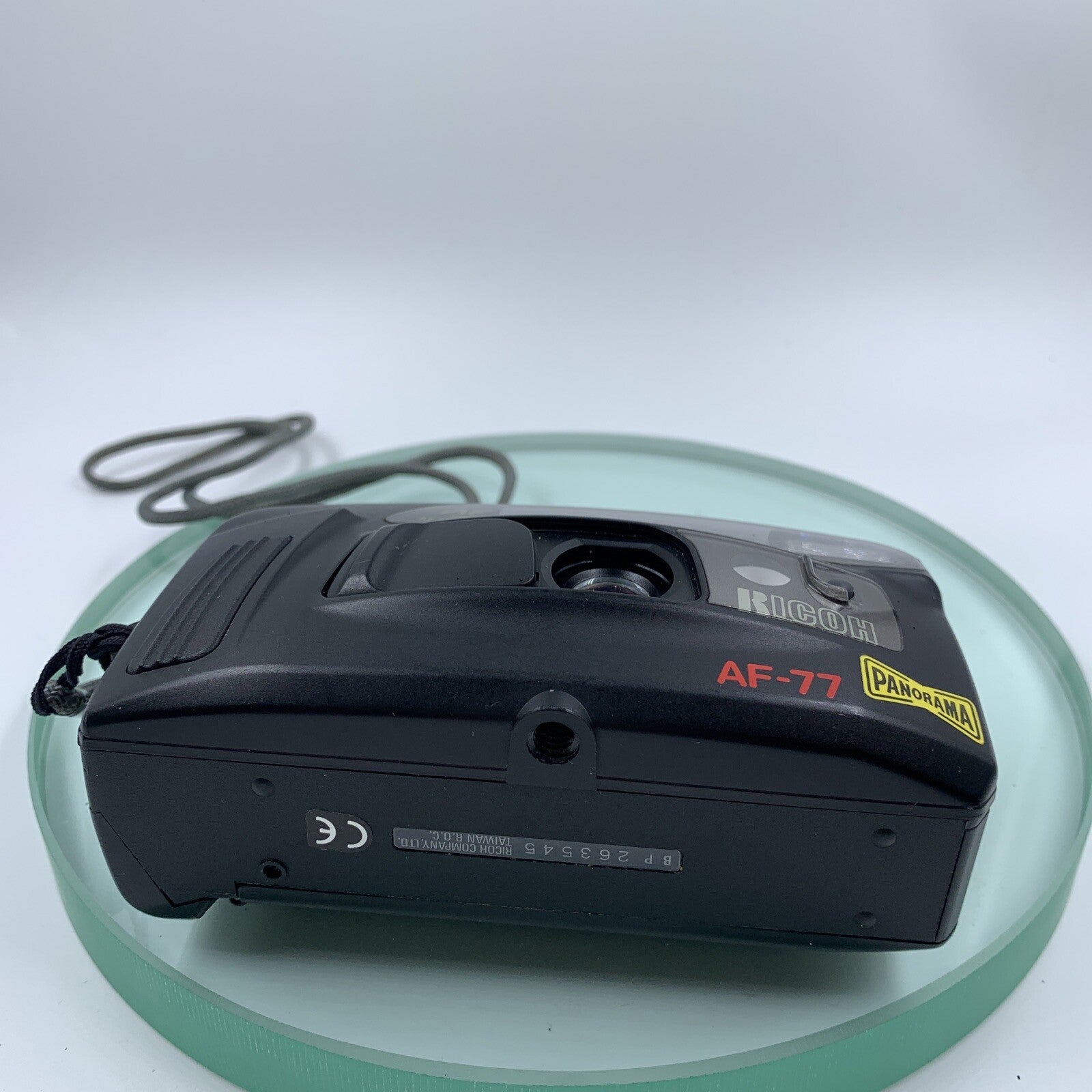 Ricoh AF-77 35mm Compact Retro Film Camera w/Flash Auto Focus TESTED#VGC#9216