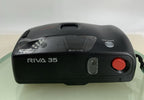 Minolta Riva 35 COMPACT POINT & SHOOT FILM CAMERA FOCUS FREEBLACK TESTED - 1657