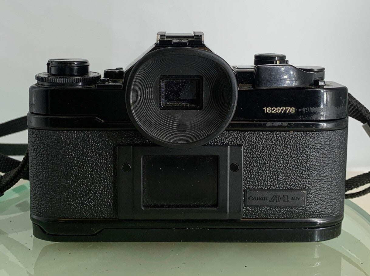 BEAUTIFUL Canon A-1 35mm SLR Camera Body+ FD 50mm f/1.8 FULLY WORKING #2805