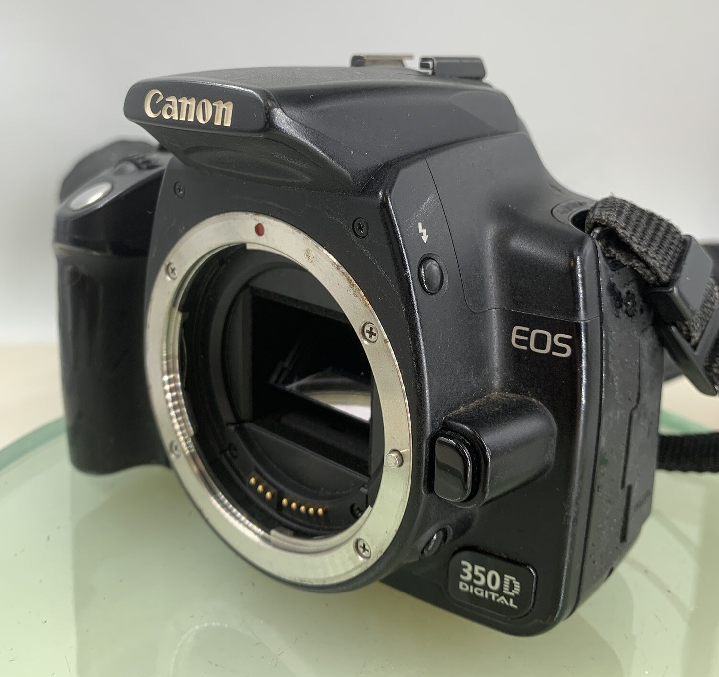 Canon EOS 350D Digital SLR Camera + Battery Screen Damage - TESTED - 9802