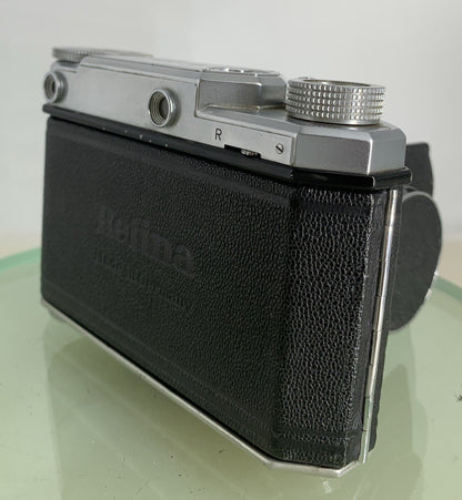 Kodak Retina II Type 142 Folding 35mm Rangefinder Camera w/ Ektar 50mm f3.5 Lens6