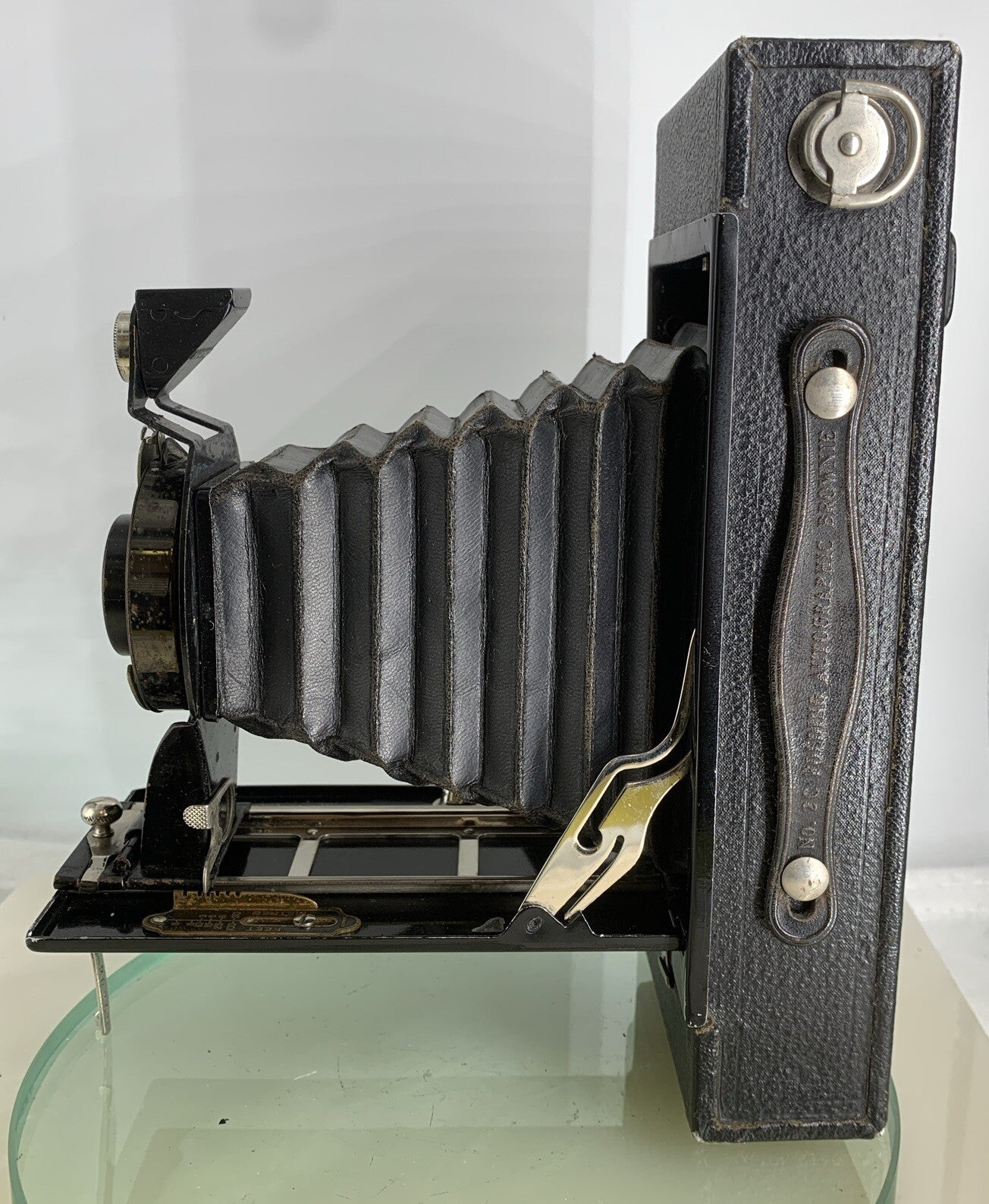 Kodak No.2CFolding Autographic Brownie. 1913. ANTIQUE Kodak. SHUTTER WORK #423