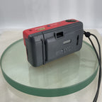 OLYMPUS AF-10 LIMITED EDITION RED QUARTZDATE 35mm FILM CAMERA TESTED  #4783