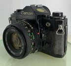 Canon A-1 35mm SLR Camera Body+ FD 50mm f/1.8 FULLY SERVICED THE CAMERA  & LENS2