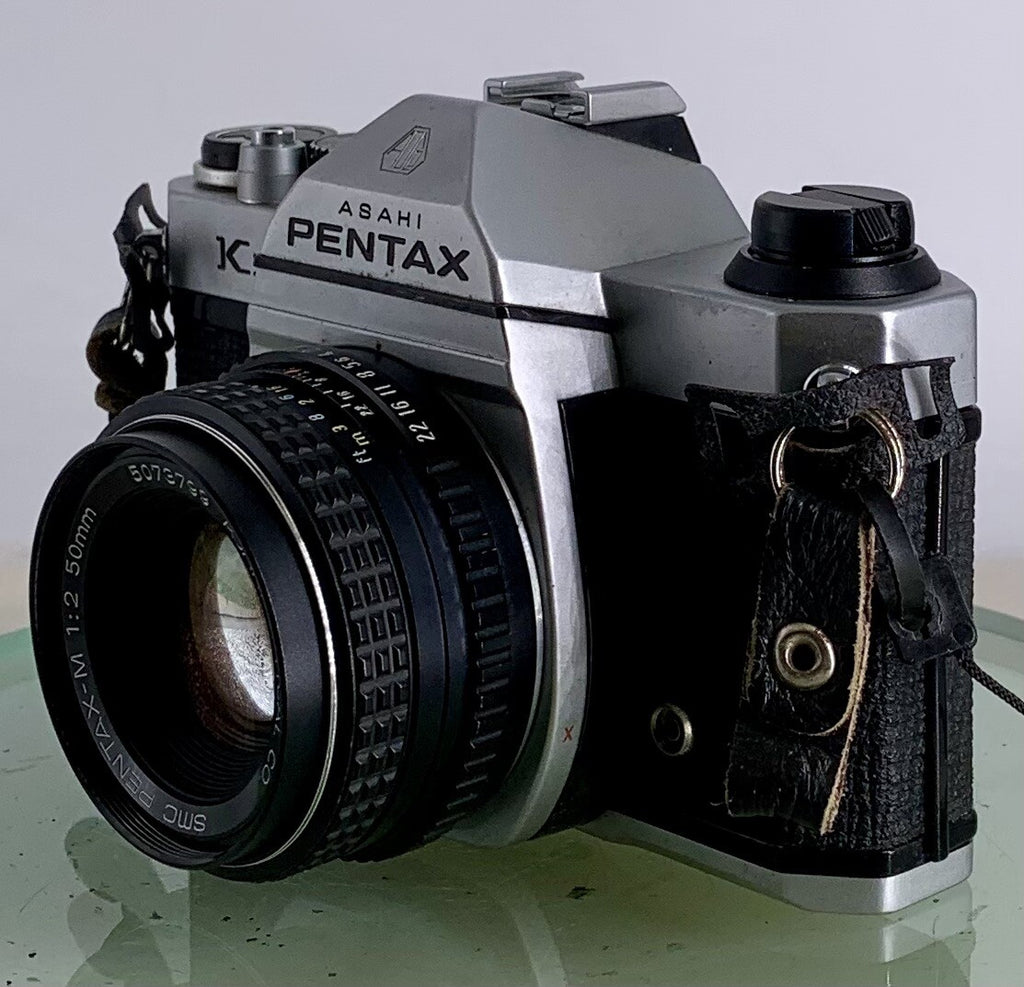 Pentax K1000 35mm SLR Film Camera+SMC Pentax-M 50mm F2 Lens TESTED METER WORK1536