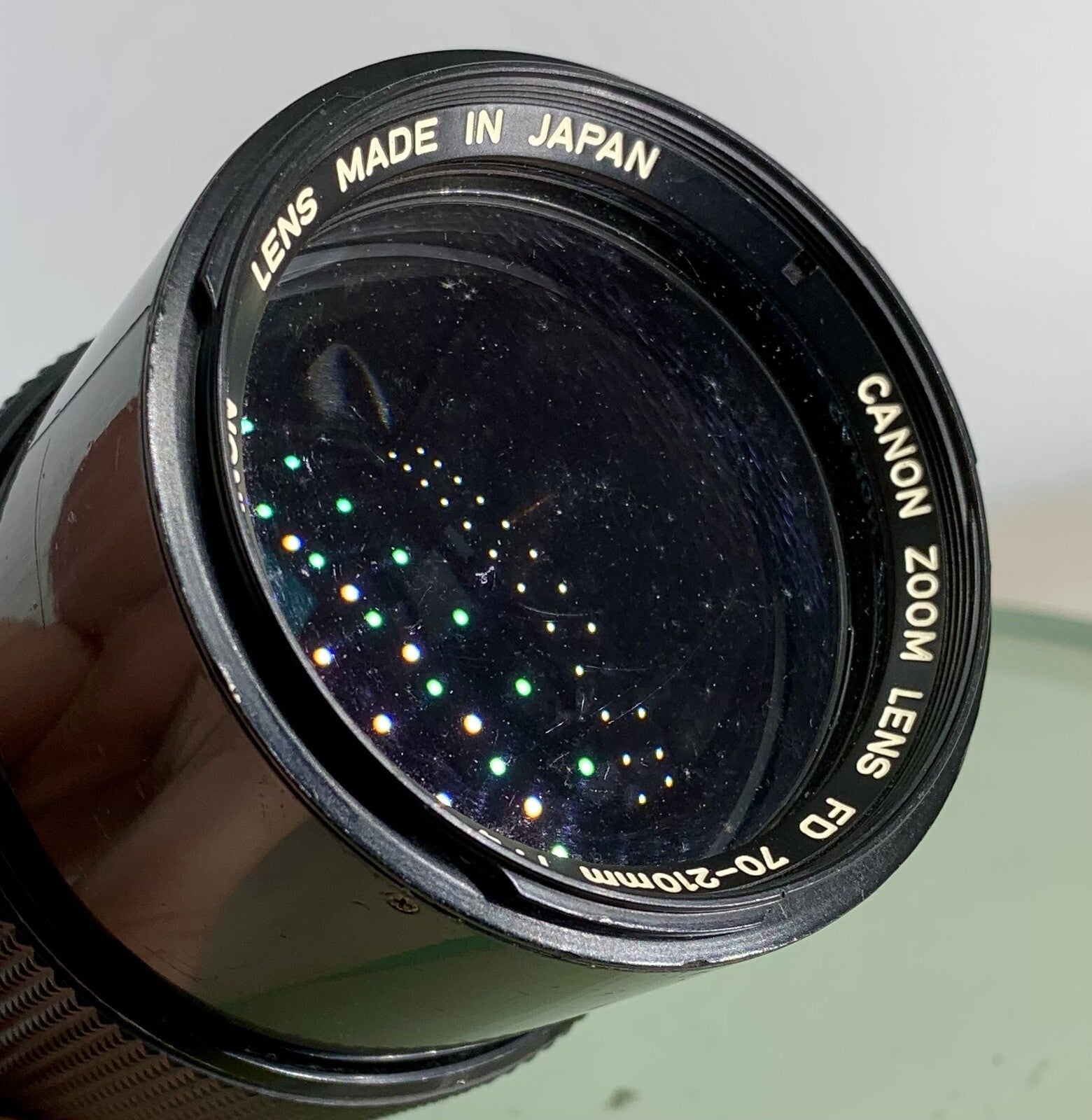 Canon Zoom Lens FD 70-210mm 1:4 Parts/Repair(Fungus) - 3394