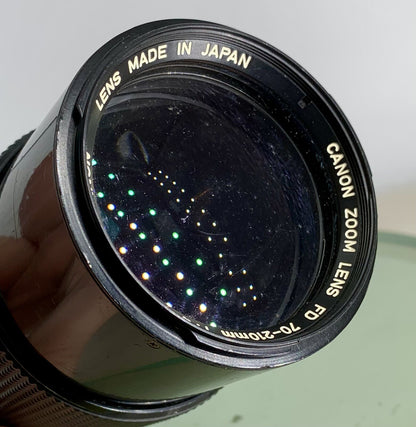 Canon Zoom Lens FD 70-210mm 1:4 Parts/Repair(Fungus) - 3394