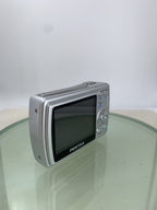 Pentax Optio M20 Digital Camera 7.0 MP SILVER NO CARD NO CHARGER TESTED - 4624