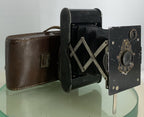 Vintage Eastman Kodak No A-127 FILM Vest Pocket Folding Camera TESTED  With Case0