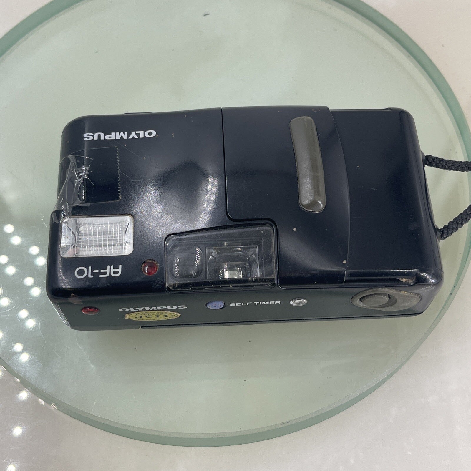 Classic Tested Olympus AF-10 Super 35mm Point&Shoot Film Cam Battery door faulty7